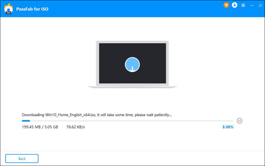 download iso file in passfab for iso